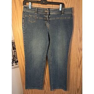 Ann Taylor Loft Women's Size 8 Blue Jeans Pre Owned-See Measurements Below